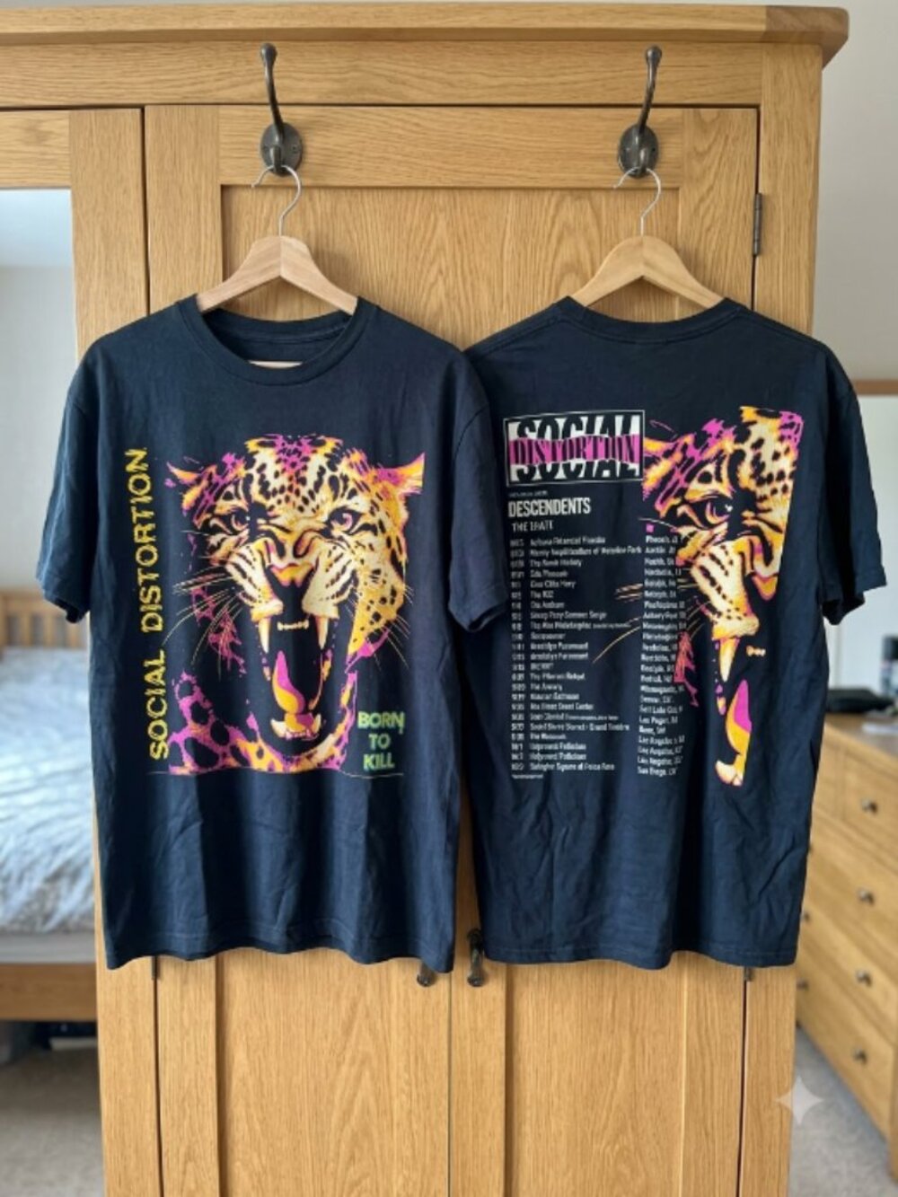 Social Distortion Unveil 2026 North American Tour shirt